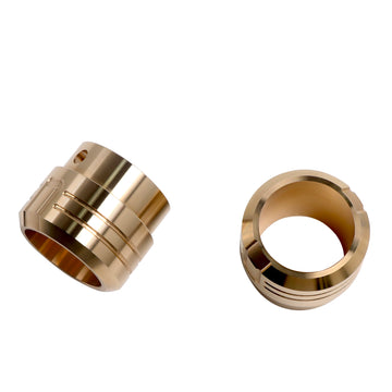 Style Copper Tips for 1.75" I.D. Exhaust Pipe – Premium Look, Easy Install - Ring Shark