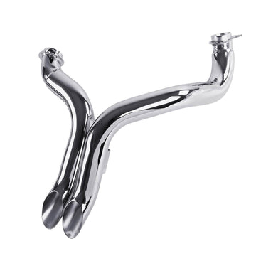 2'' Loud Drag Shovelhead Exhaust Pipes for 1970-1984 Harley Exhaust - Ring Shark
