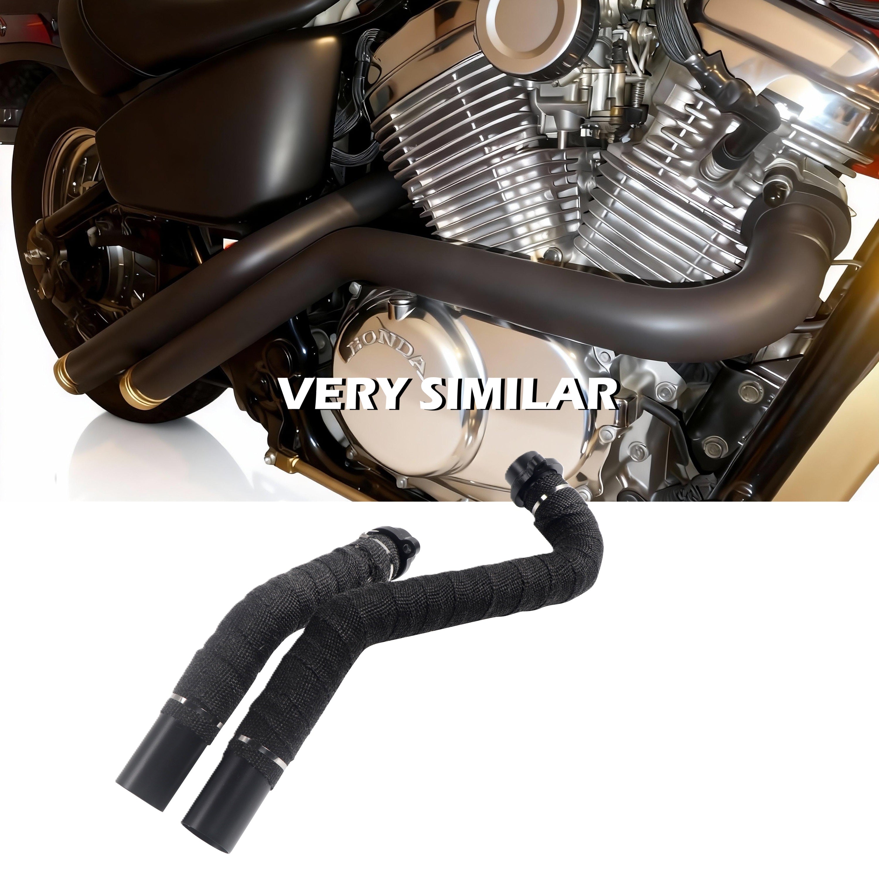 Baffled Drag Pipes for Honda Shadow VT600, Shadow VLX 600, Steed Models 1988-2007