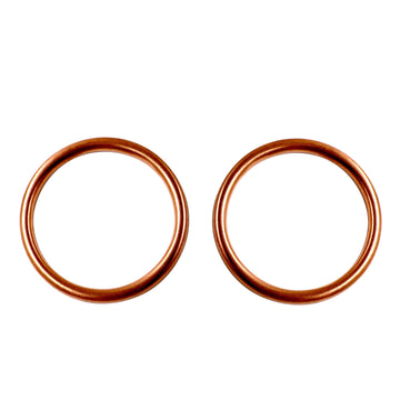 OEM Style Replacement Copper Exhaust Gasket for Honda VT750 Shadow 1989-2024 - Ring Shark