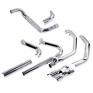 Boost Power Header Pipes For Harley Touring 2009-2016, Power, Performance & Cool Ride