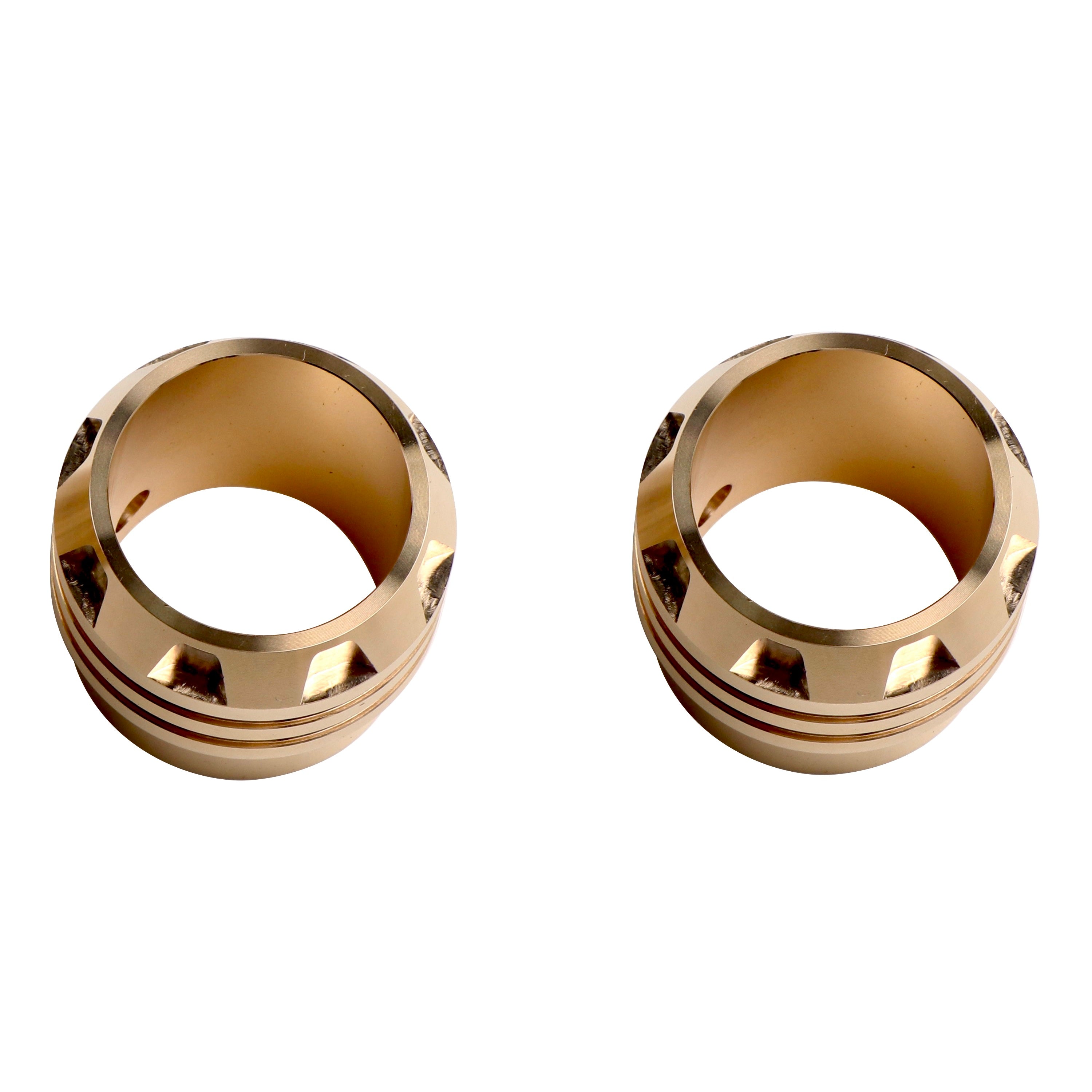 Style Copper Tips for 1.75" I.D. Exhaust Pipe – Premium Look, Easy Install - Ring Shark