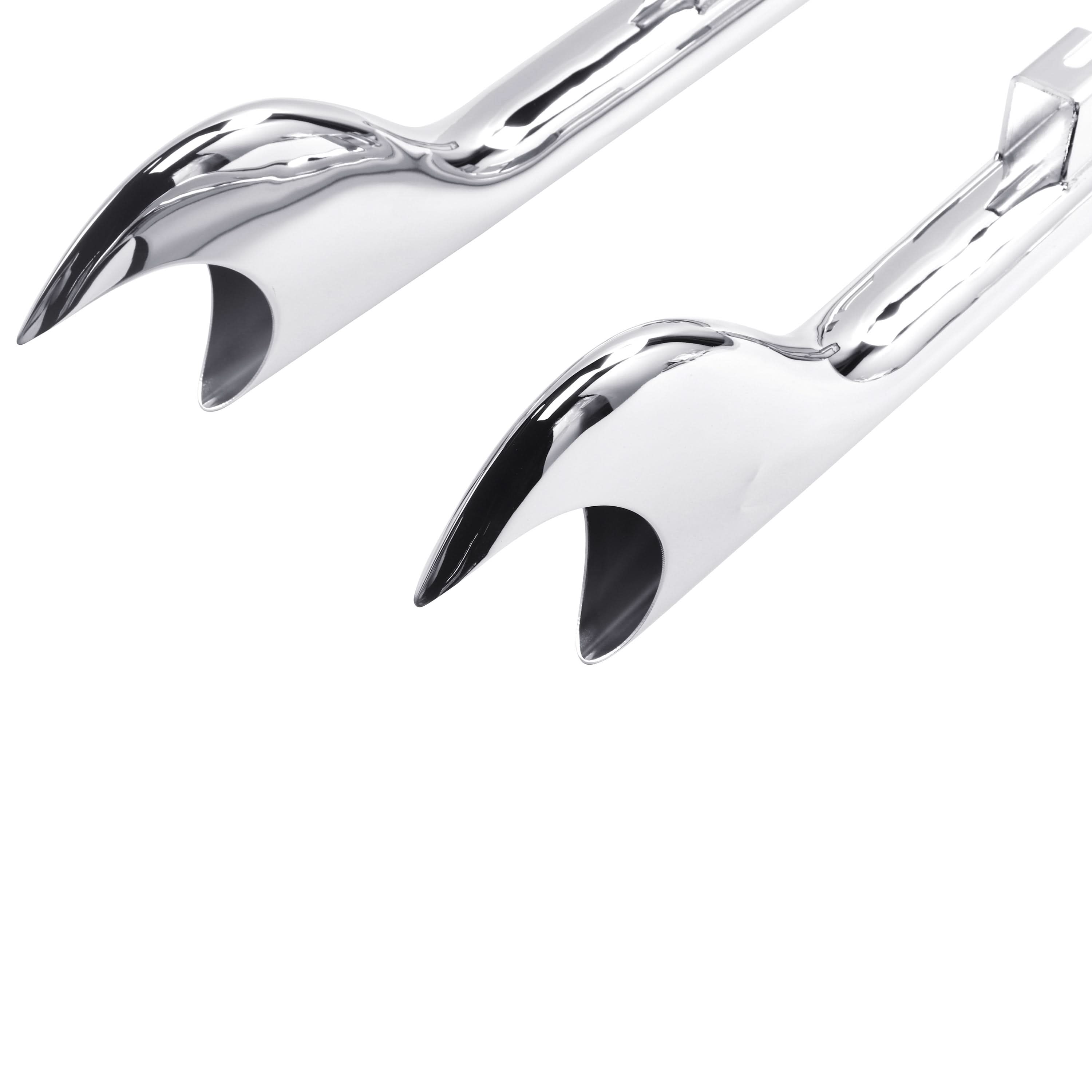 Universtal fishtail end caps 1 3/4"OD Ring Shark Fishtail End Caps Sharktail Tips