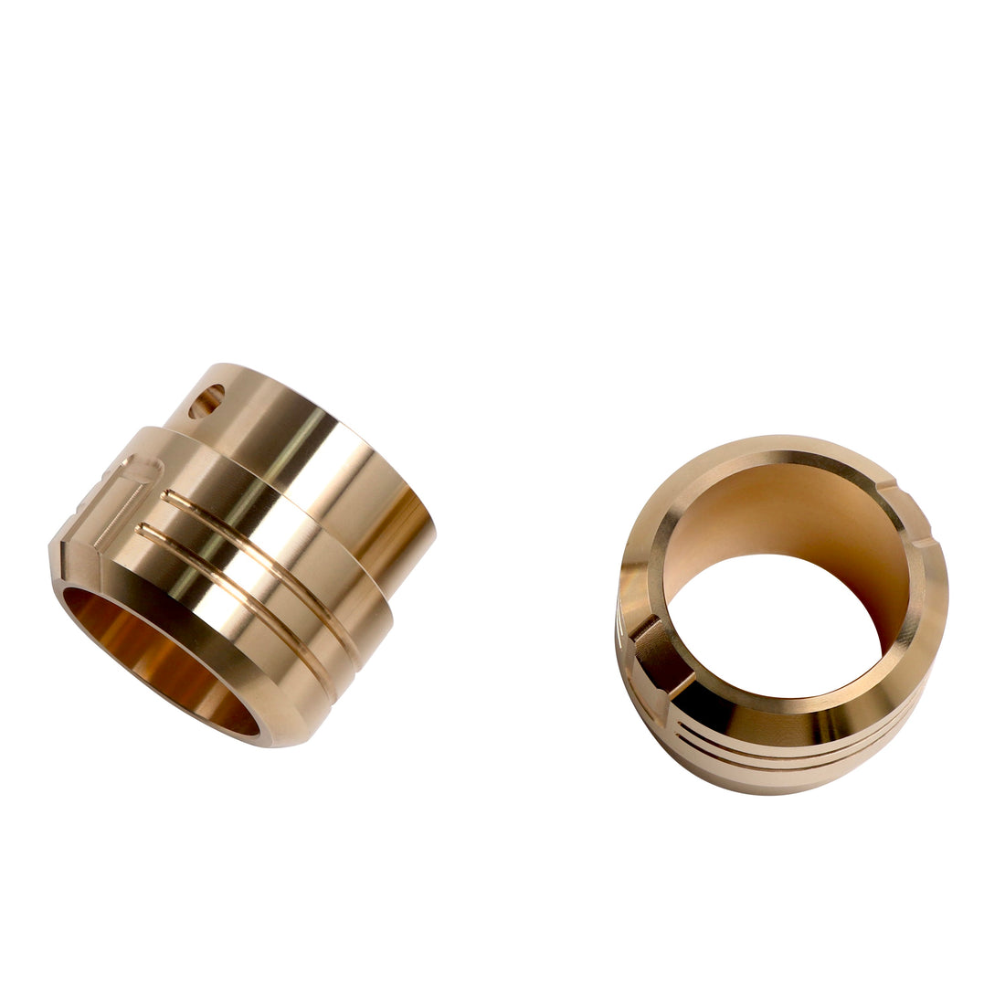 Style Copper Tips for 1.75" I.D. Exhaust Pipe – Premium Look, Easy Install - Ring Shark