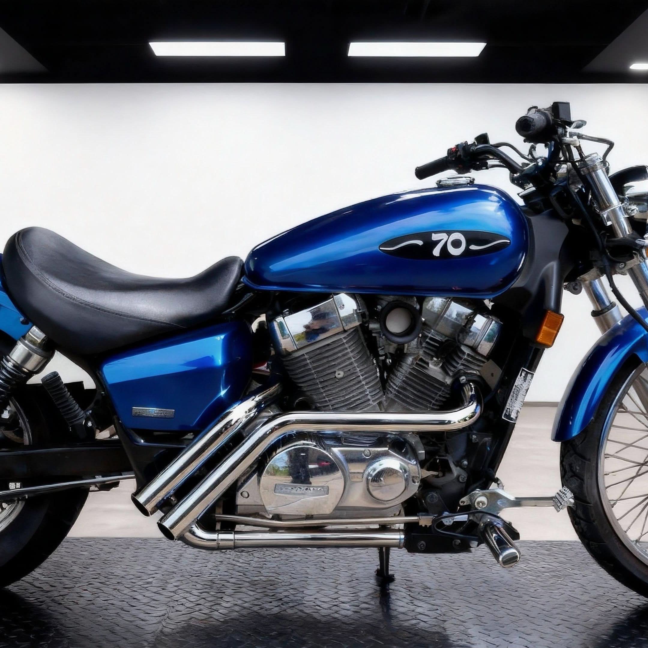 Rumble Tone Drag Pipes Exhaust for Honda Shadow VT1100 | Deep, Aggressive Sound Upgrade for 1997-2007 Spirit/Sabre/Aero/ACE Models