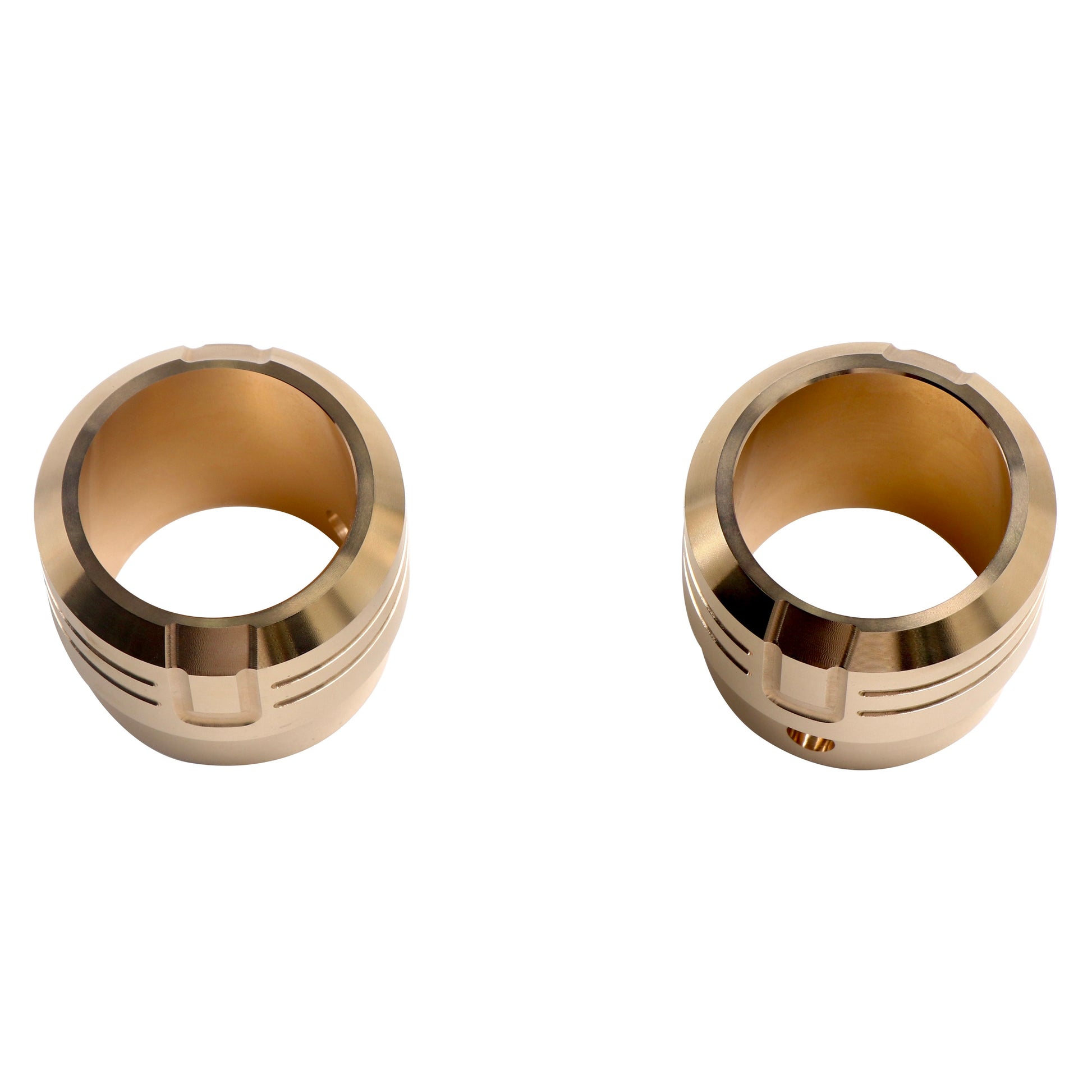 Style Copper Tips for 1.75" I.D. Exhaust Pipe – Premium Look, Easy Install - Ring Shark