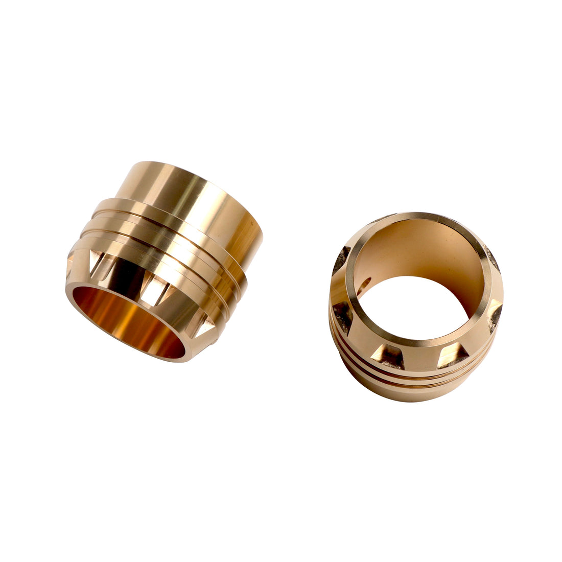 Style Copper Tips for 1.75" I.D. Exhaust Pipe – Premium Look, Easy Install - Ring Shark