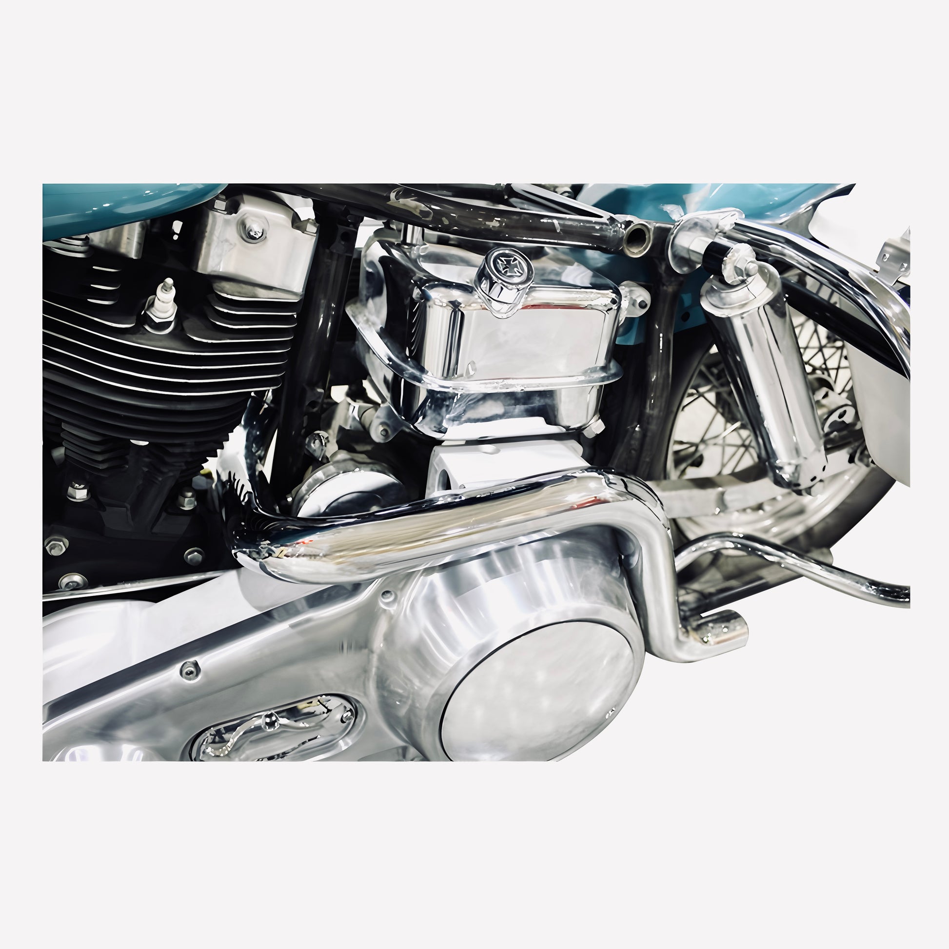 Classic True Dual Header System for Harley Softail 2000-2017 Models - Ring Shark