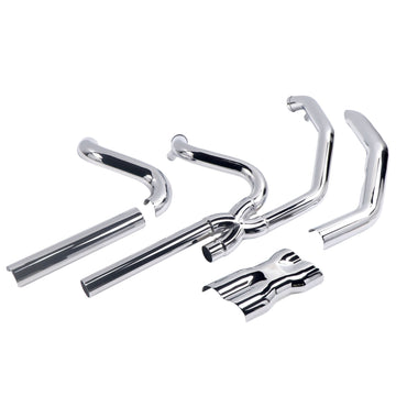 Boost Power Head Pipes For Harley Touring 2009-2016, Power, Performance & Cool Ride