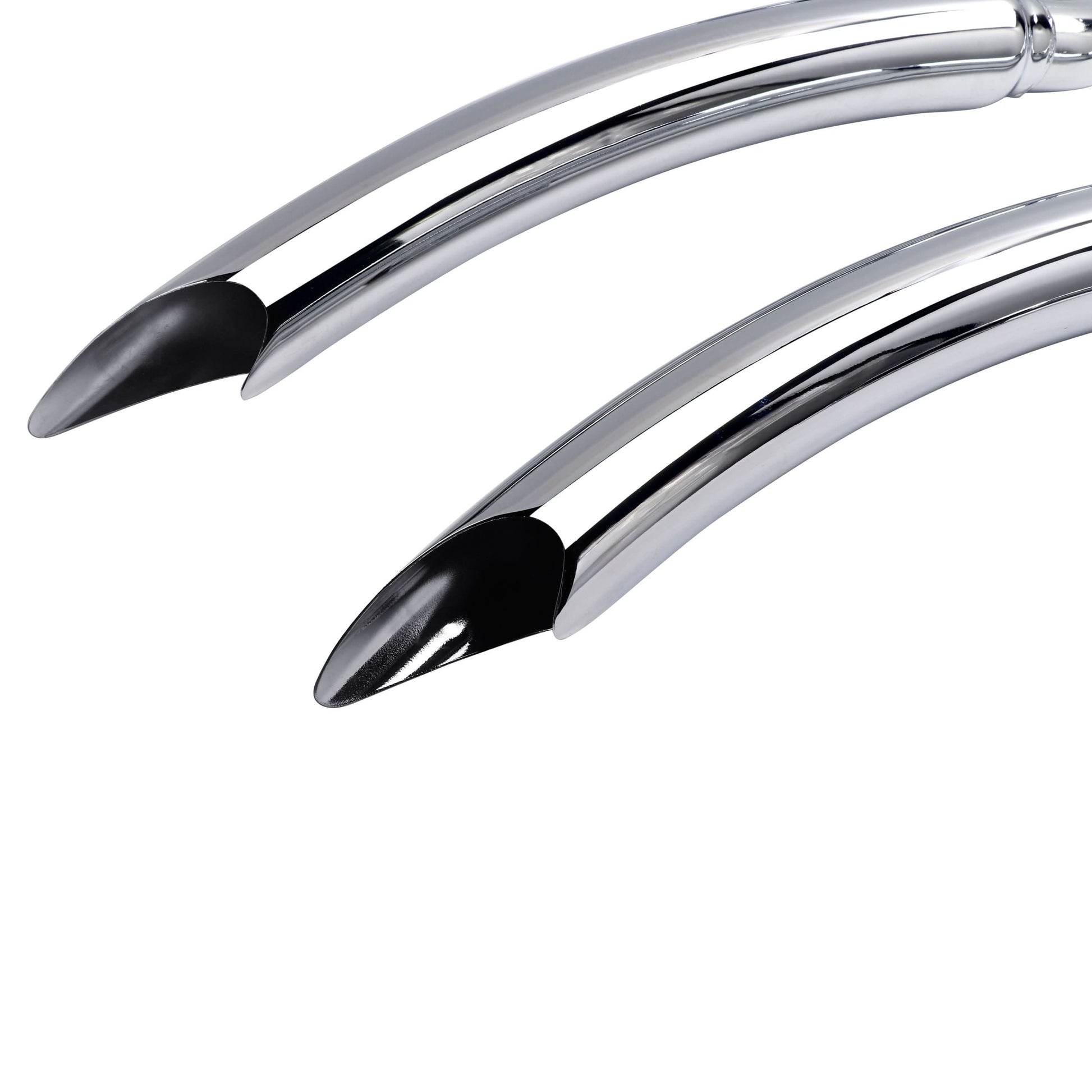 Bad Ass Style Stepped 2-Into-2 Exhaust For Harley Dyna 2006-2017 Models, Performance Great With Full Coverage Heat Shield - Ring Shark