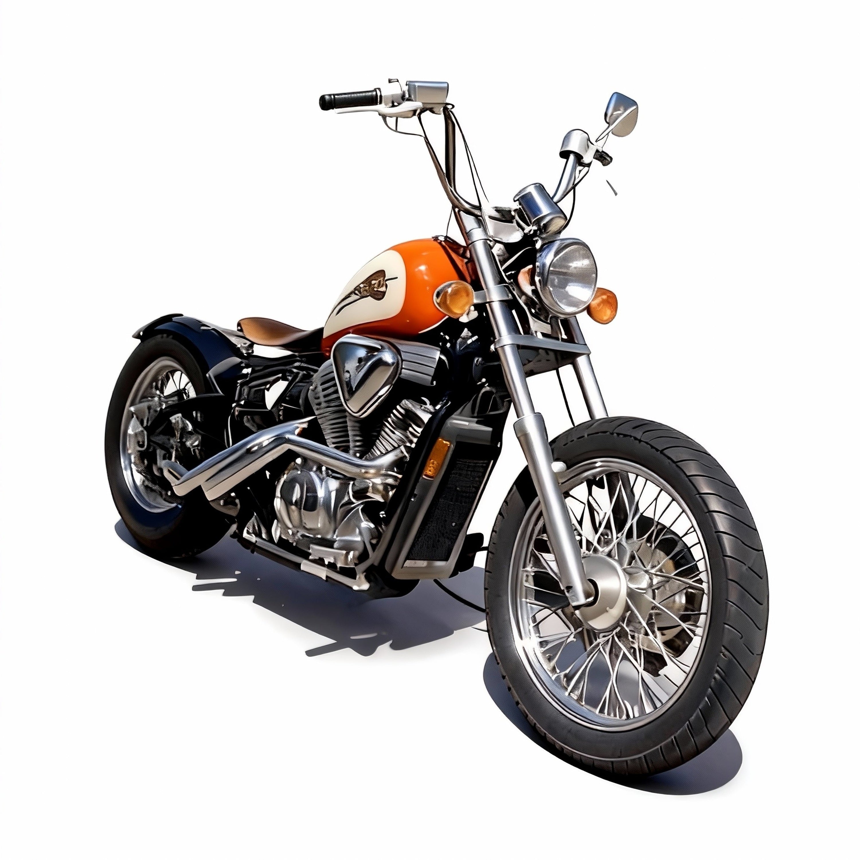 Baffled Drag Pipes for Honda Shadow VT600, Shadow VLX 600, Steed Models 1988-2007