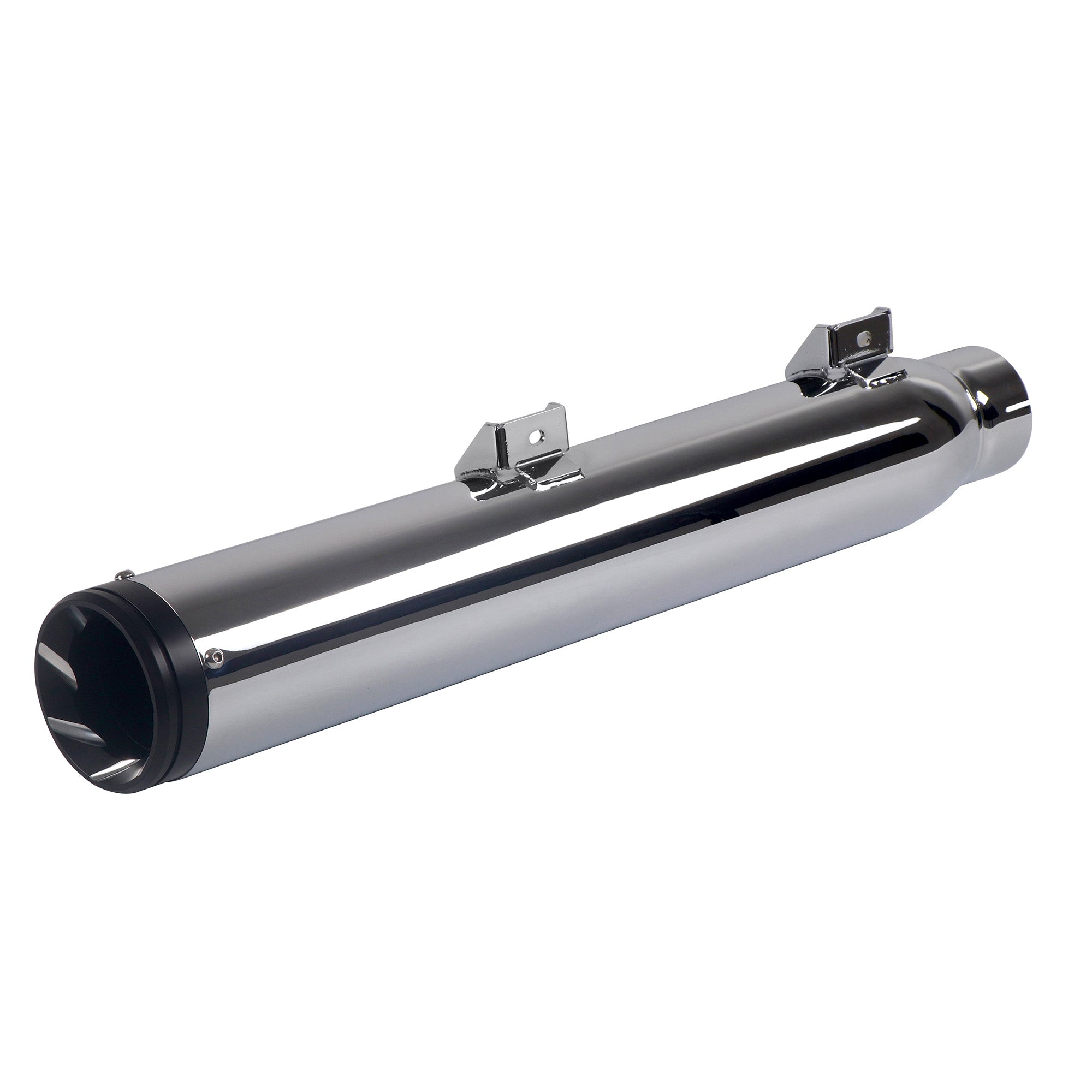 4.0" Slip-On Muffler Chrome For Harley Softail 2025 Heritage Low Rider Street Bob