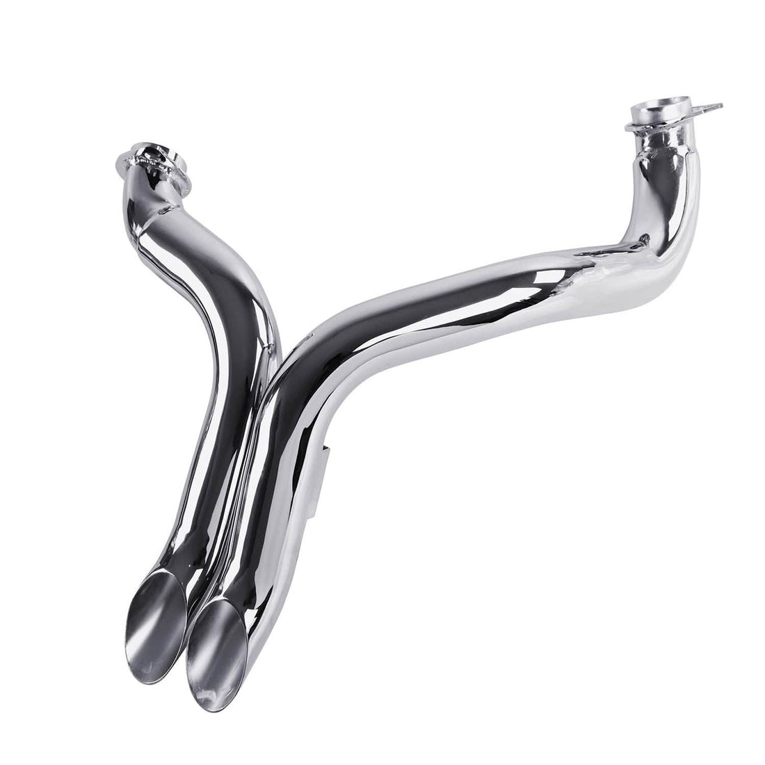 2'' Loud Drag Shovelhead Exhaust Pipes for 1970-1984 Harley Exhaust - Ring Shark