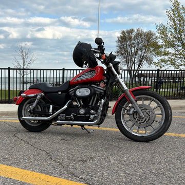 LAF Drag Pipes for 1986-2003 Rigid Frame Sportster Harley Exhaust