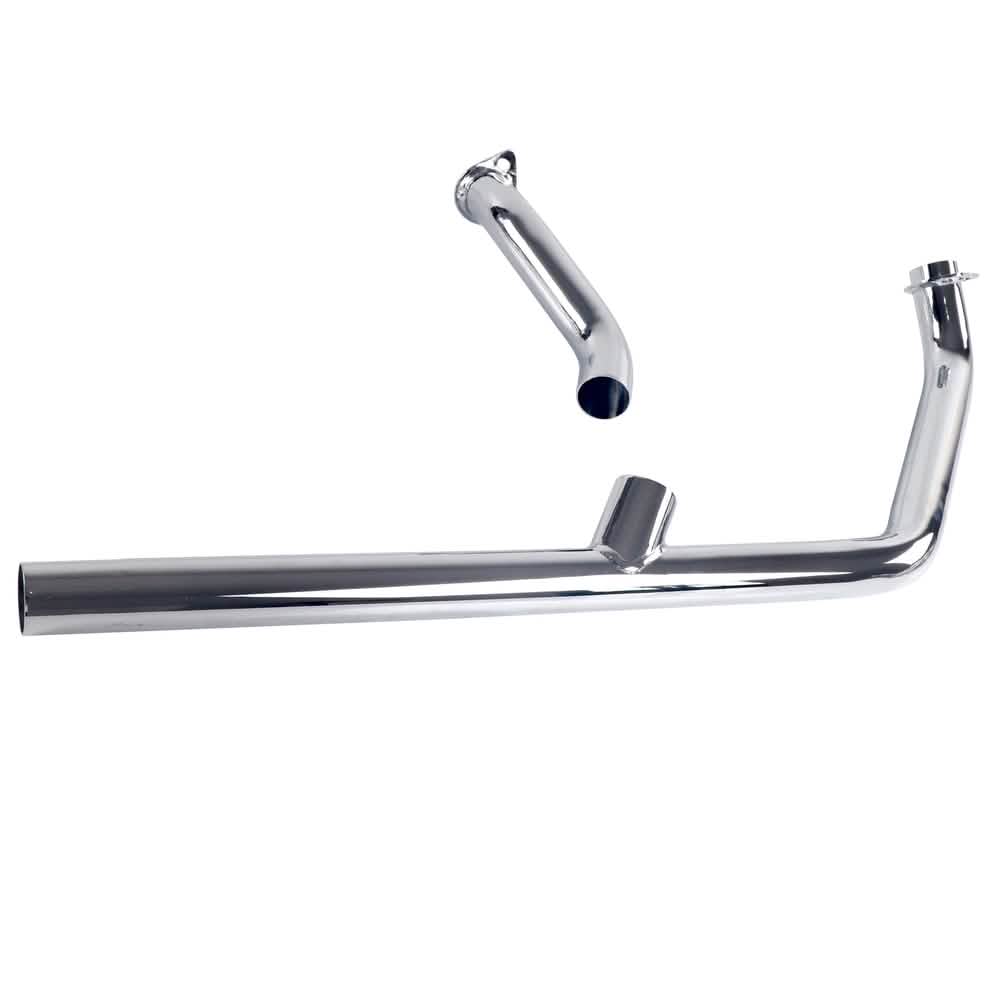 2 into 1 Header for 1970-1984 Harley Shovelhead Exhaust Pipes Update - Ring Shark