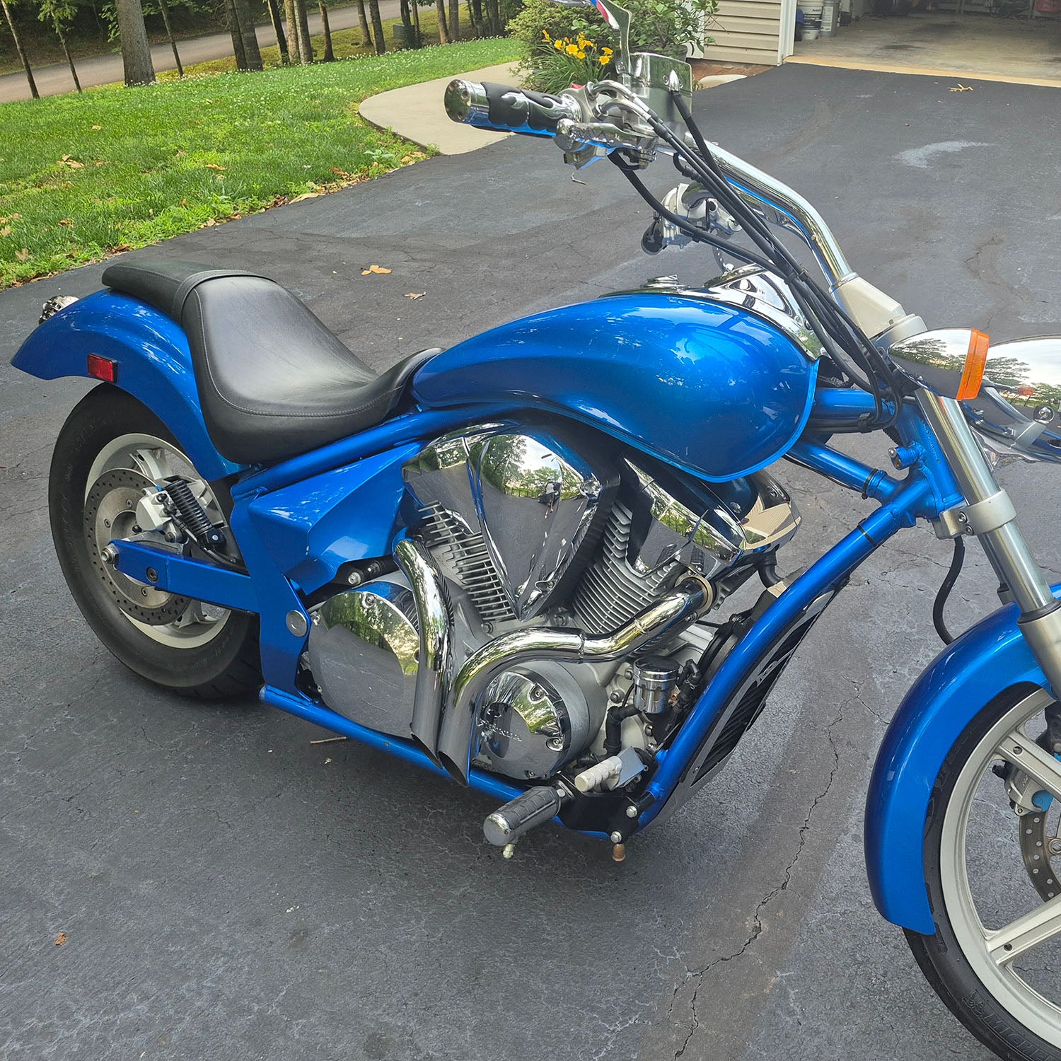LAF Drag Pipes Honda Fury Exhaust Honda Stateline Exhaust for VT1300 Fury, Sabre, Stateline & Interstate (2010-2024)