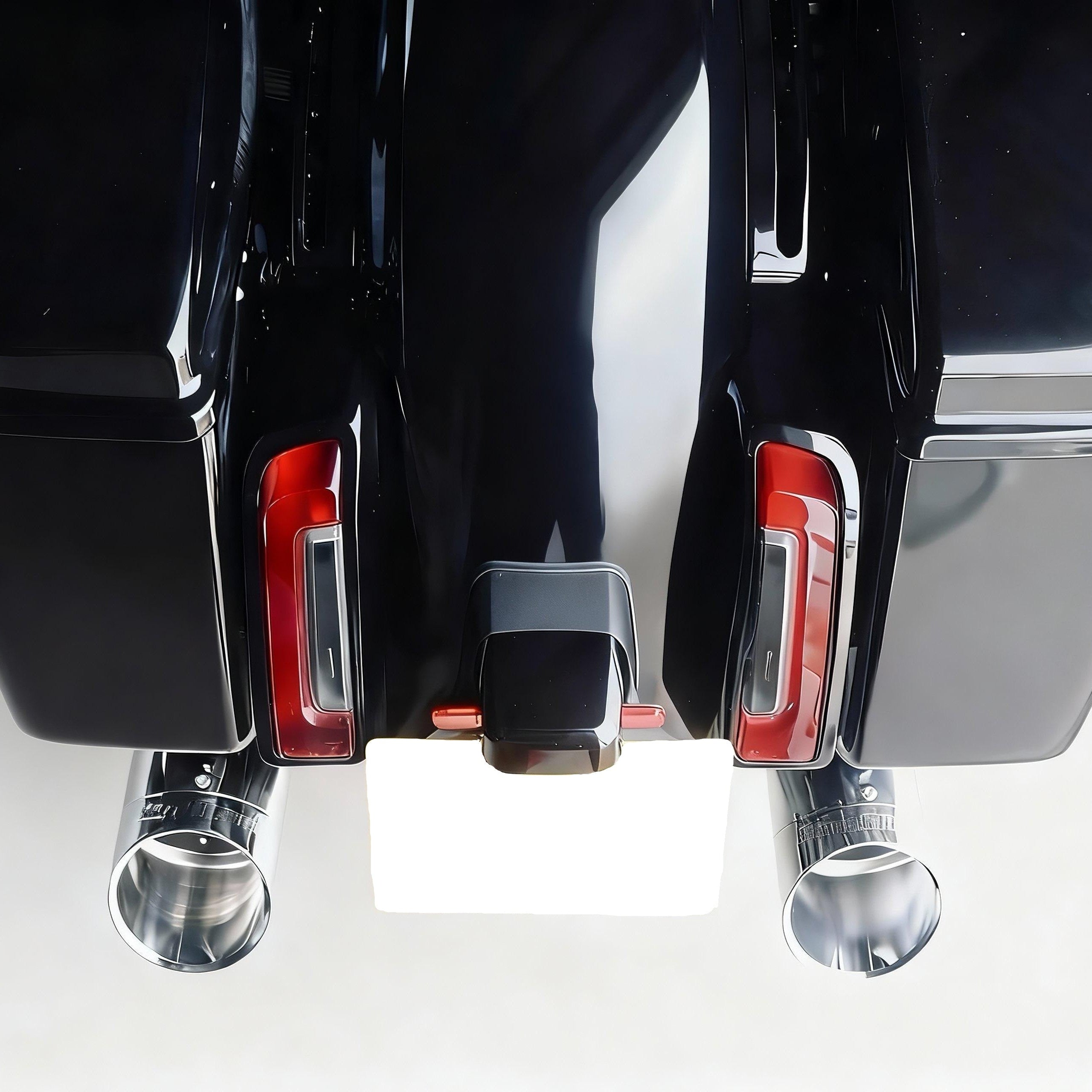 Stepped Slip-on Mufflers 4.5 inch for Harley Touring 1995-later