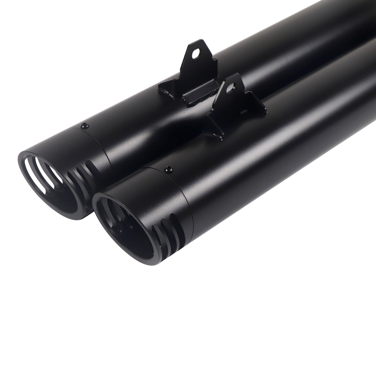 Yamaha 4" Slip On Mufflers Matt Black for 2018-up Yamaha Star Venture & Star Eluder