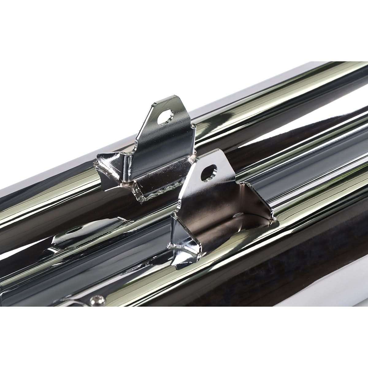 Yamaha 4" Slip On Mufflers Chrome for 2018-up Yamaha Star Venture & Star Eluder