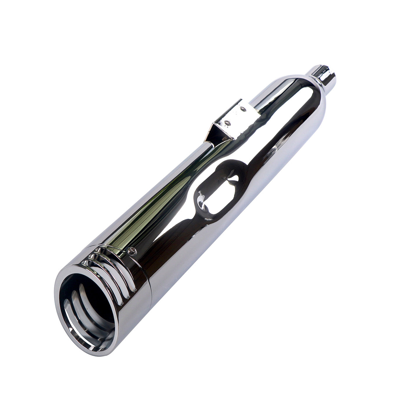 Yamaha 4" Slip On Mufflers Chrome for 2007-2017 Yamaha V-Star XVS1300