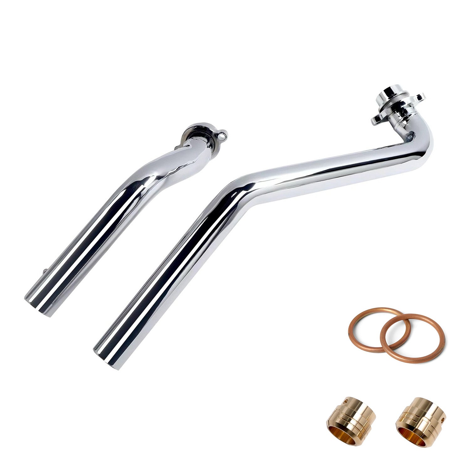 Baffled Drag Pipes for Honda Shadow VT600, Shadow VLX 600, Steed Models 1988-2007