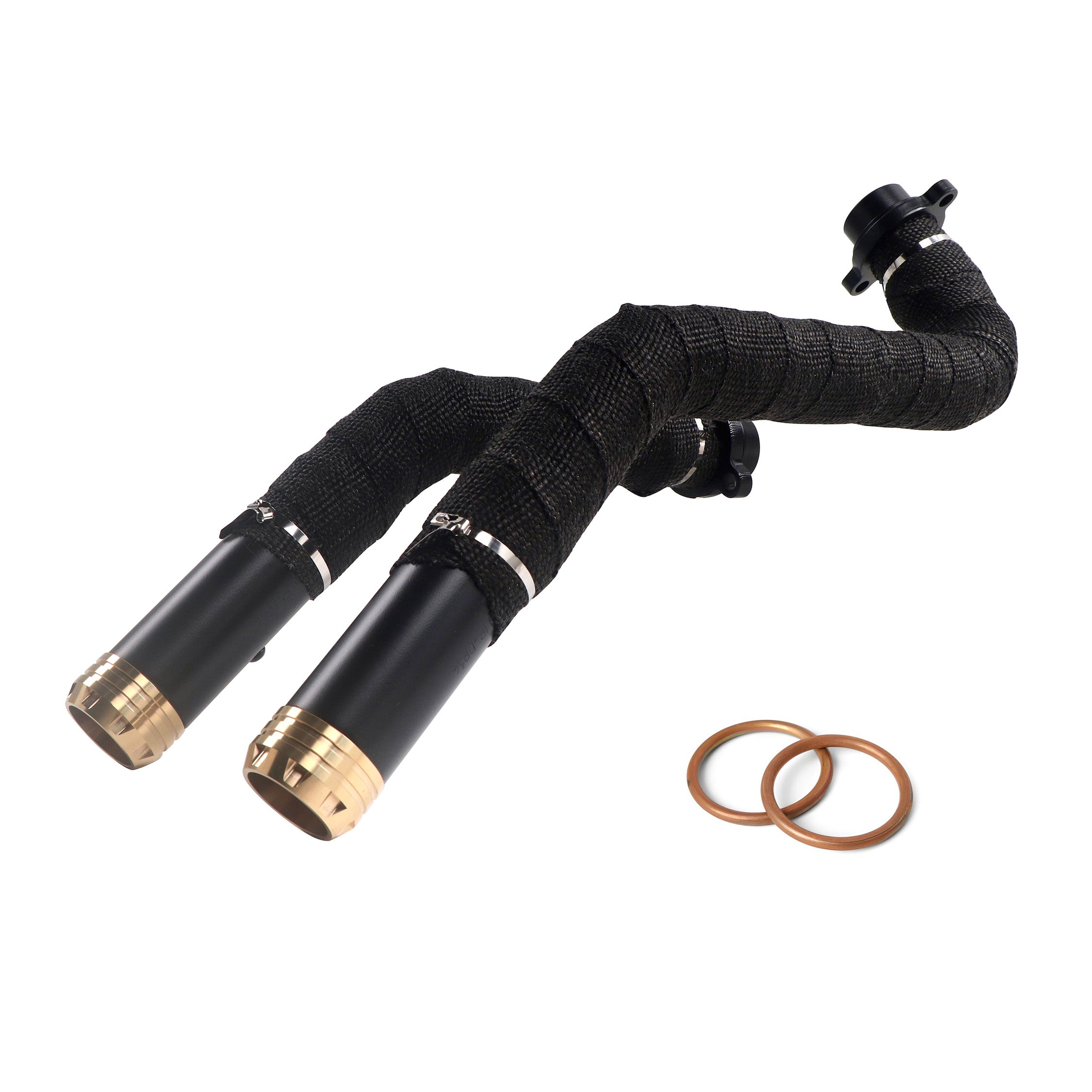 Baffled Drag Pipes for Honda Shadow VT600, Shadow VLX 600, Steed Models 1988-2007