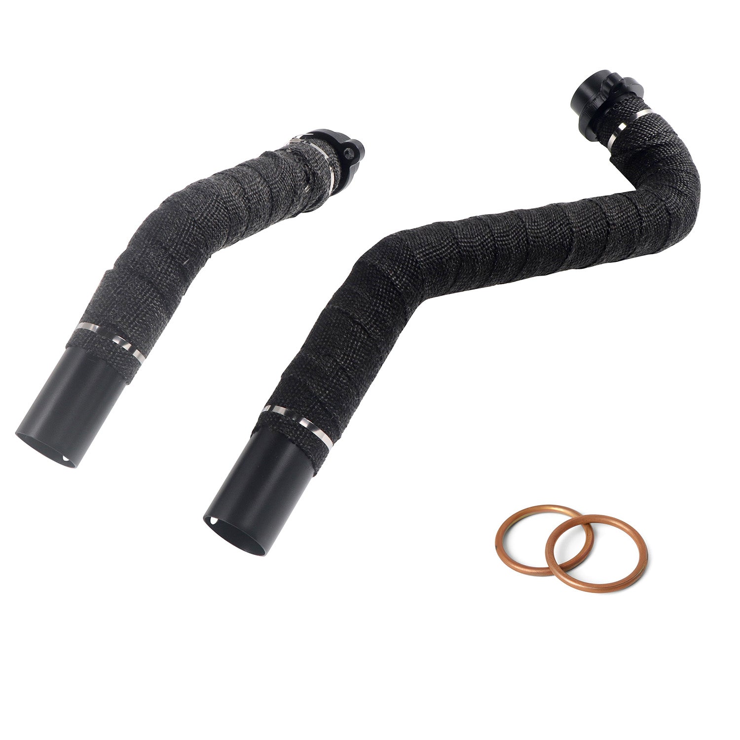 Baffled Drag Pipes for Honda Shadow VT600, Shadow VLX 600, Steed Models 1988-2007