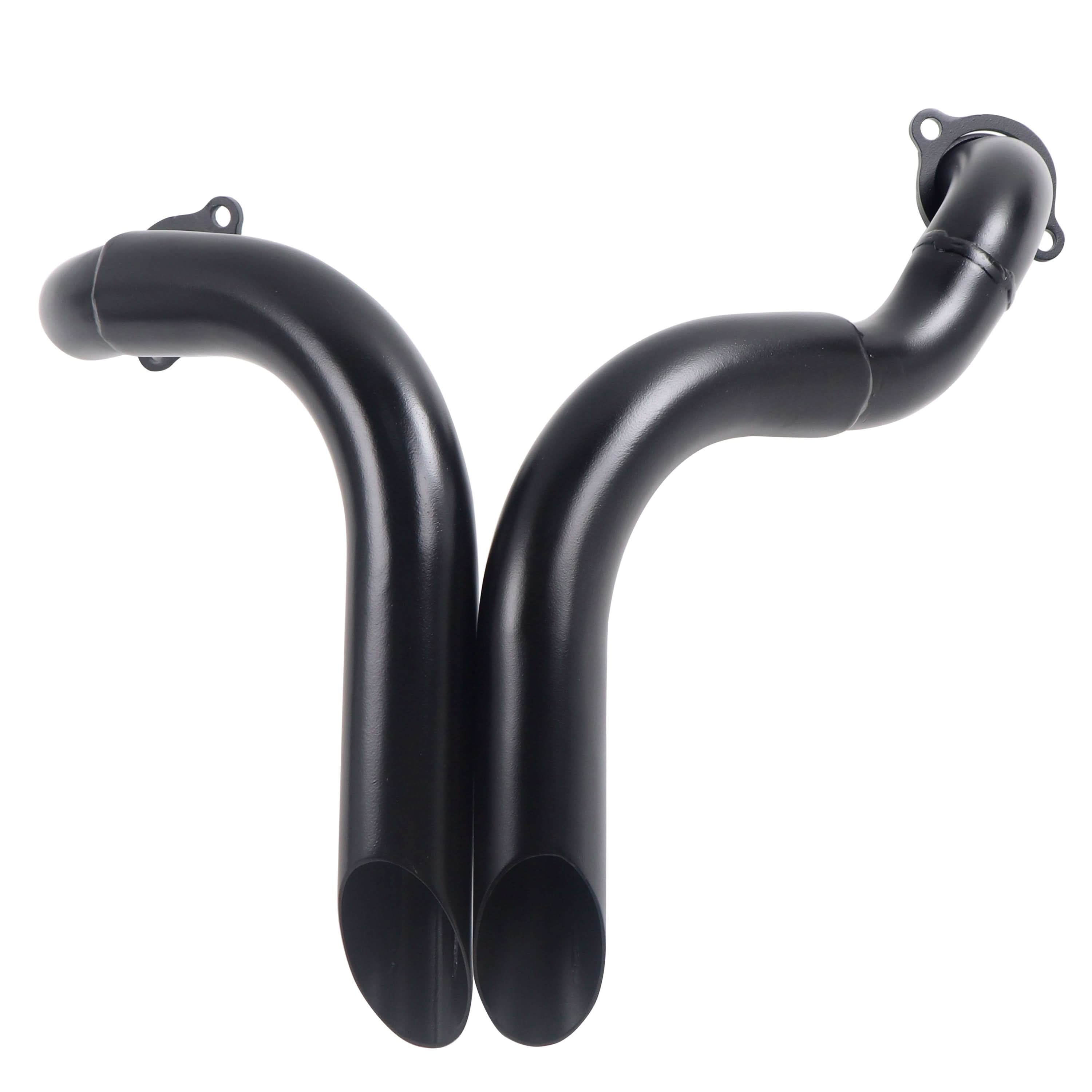 LAF Drag Pipes for Honda VT1300 Fury, Sabre, Stateline & Interstate (2010-2024) - Ring Shark