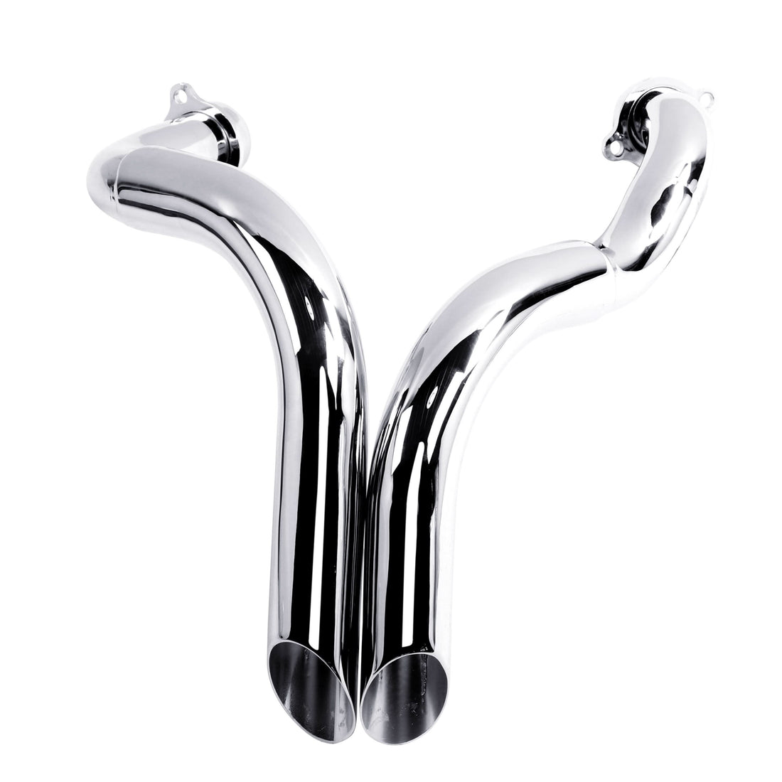 LAF Drag Pipes for Honda VT1300 Fury, Sabre, Stateline & Interstate (2010-2024) - Ring Shark