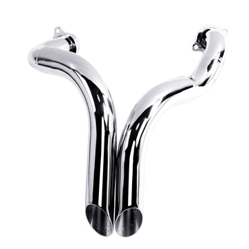 LAF Drag Pipes for Honda VT1300 Fury, Sabre, Stateline & Interstate (2010-2024) - Ring Shark
