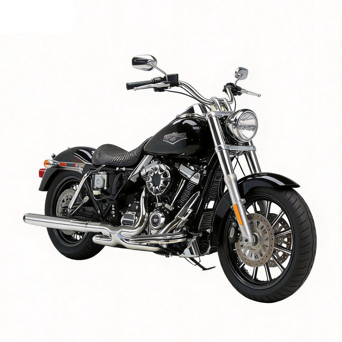 Boost Power X-Flow Head Pipes for Harley Touring 1995-2016 | Chrome Power Headers with 2 into 1