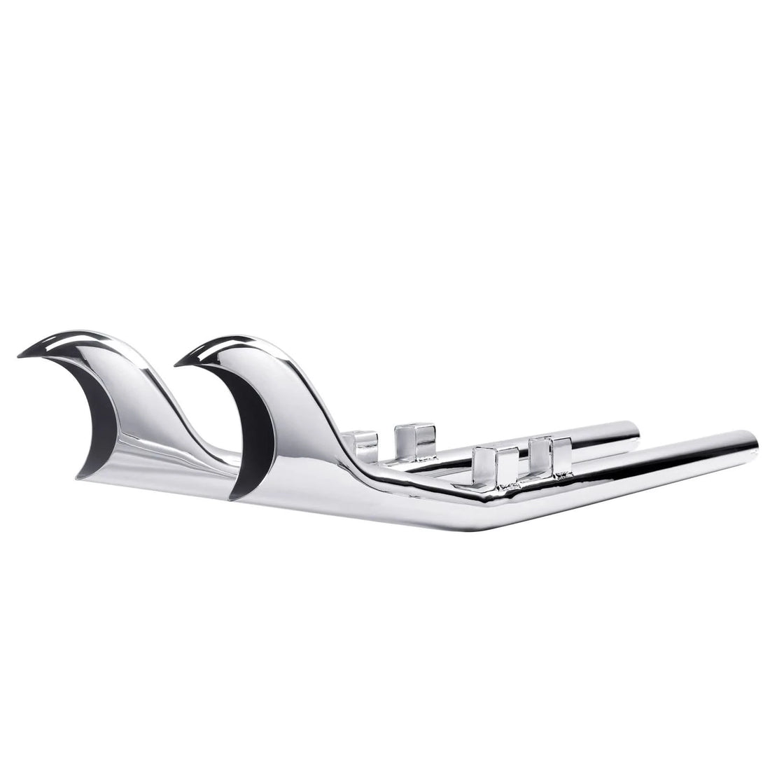 Cholo Upswept Fishtail Mufflers for Harley Touring Exhaust 1995-2016