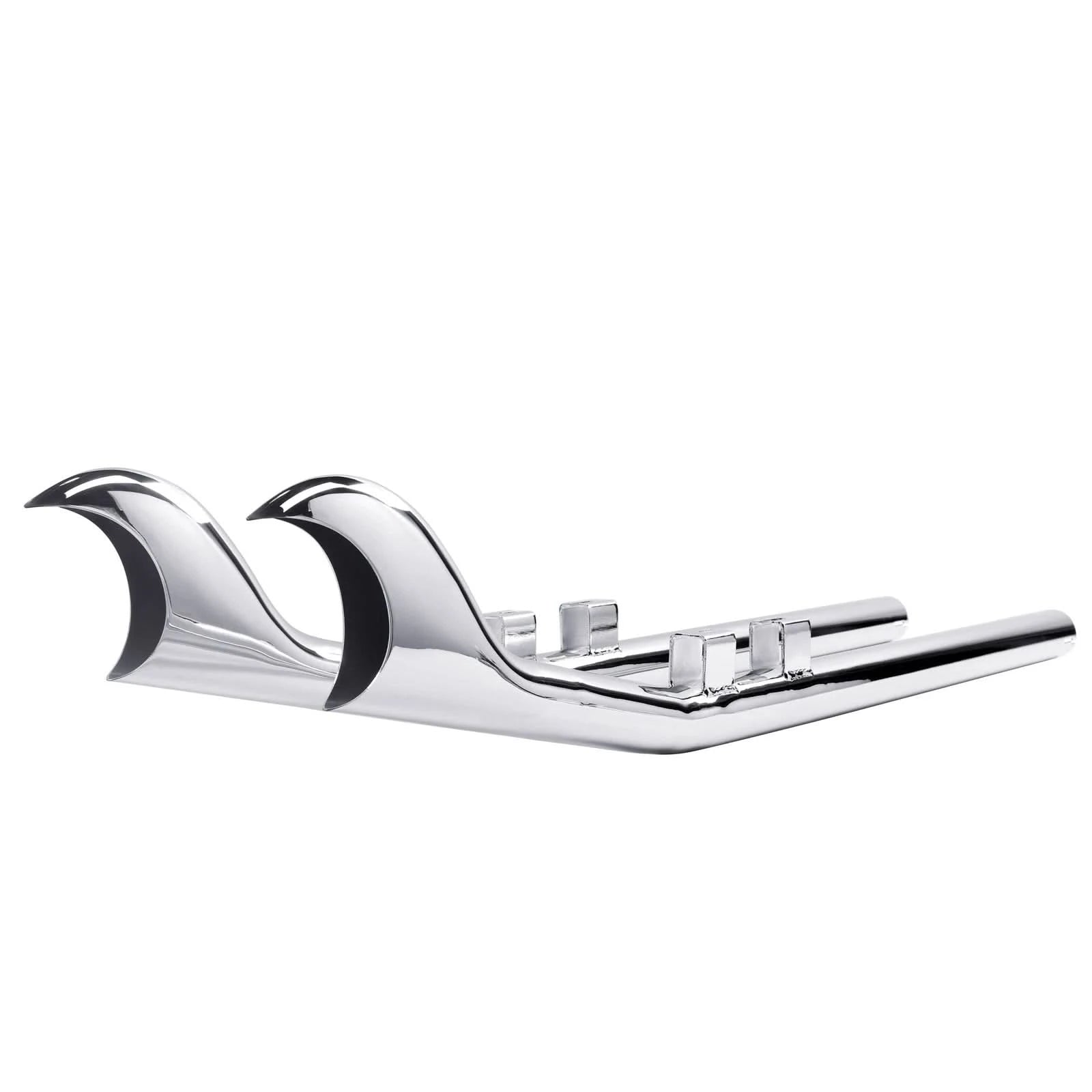 Cholo Upswept Fishtail Mufflers for Harley Touring Exhaust 1995-2016