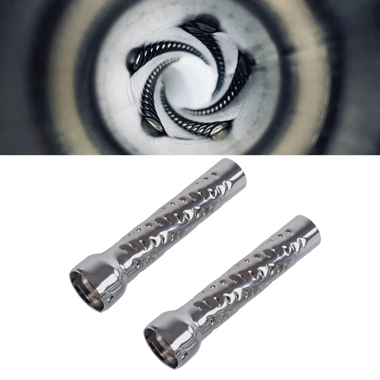 Baffles Insert for 2" Drag Pipes Straight Exhaust