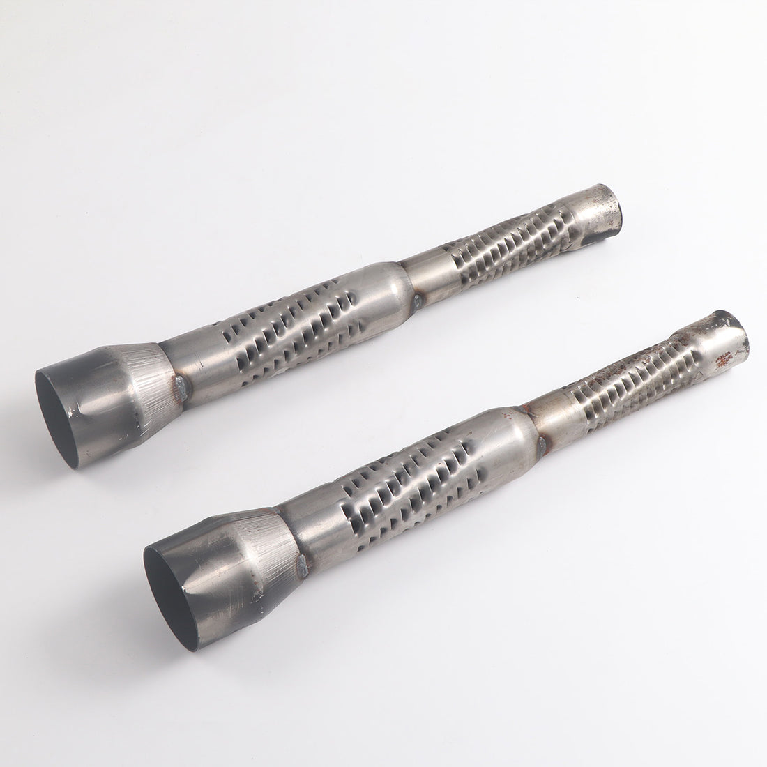 4.5" Stepped Slip-On Mufflers For Harley Trike 2009-2025 - Ring Shark