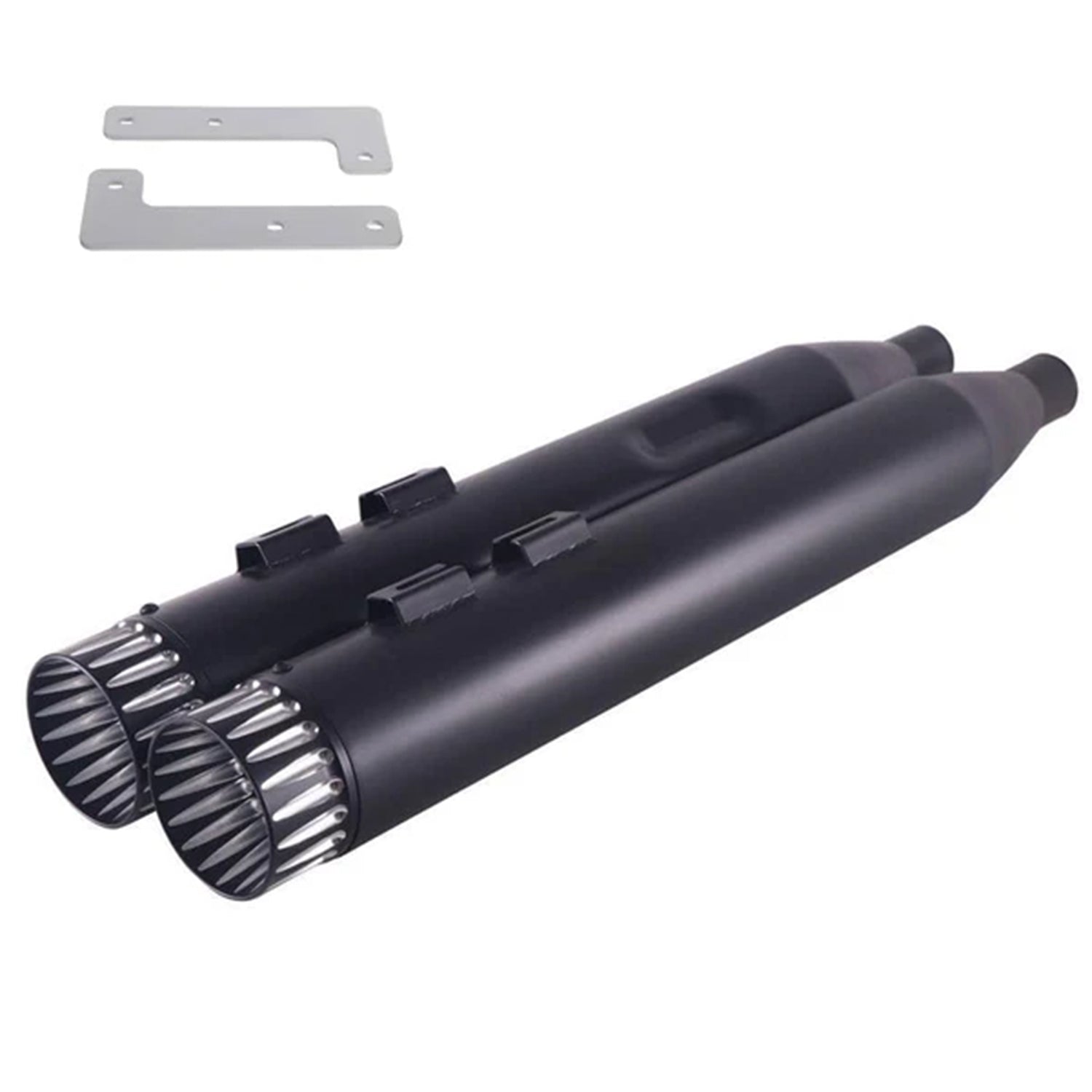Ring Shark Slip on Mufflers for Yamaha Royal Star Venture and Royal Star Tour Deluxe Models