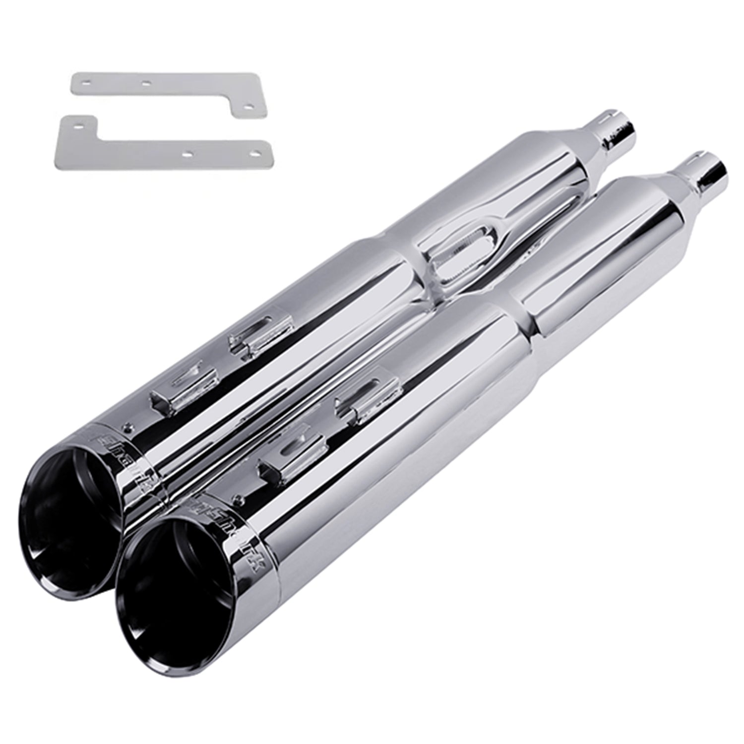 Ring Shark Slip on Mufflers for Yamaha Royal Star Venture and Royal Star Tour Deluxe Models